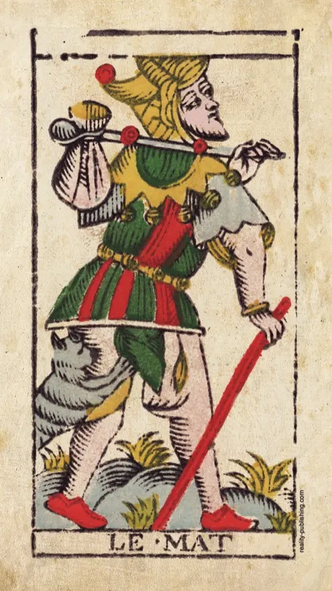 O Louco, carta sem número do Tarot de Marselha