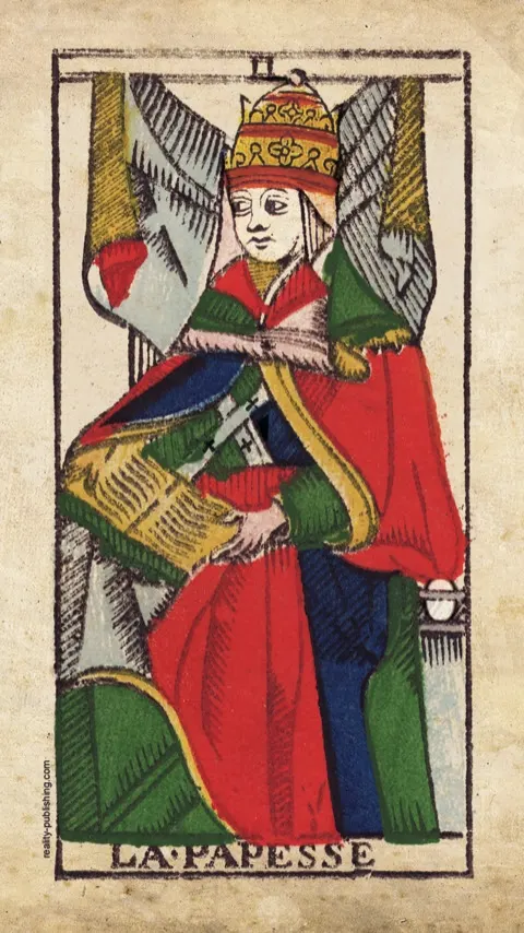 A Papisa, carta II do Tarot de Marselha