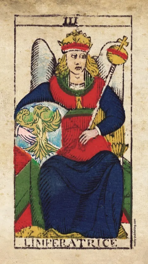 A Imperatriz, carta III do Tarot de Marselha