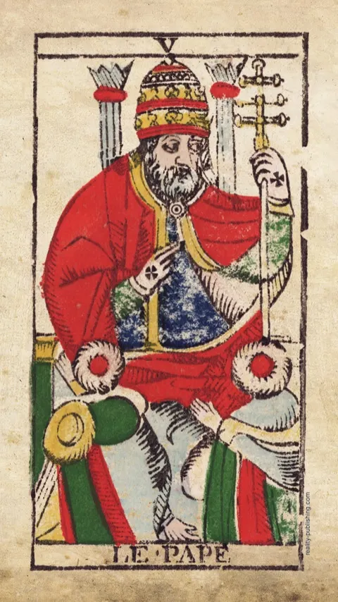 O Papa, carta V do Tarot de Marselha