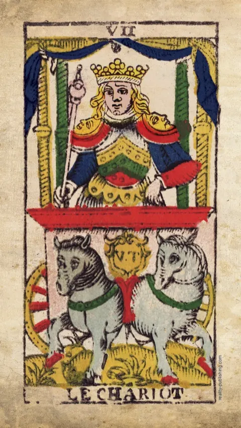 O Carro, carta VII do Tarot de Marselha