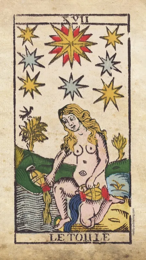 A Estrela, carta XVII do Tarot de Marselha