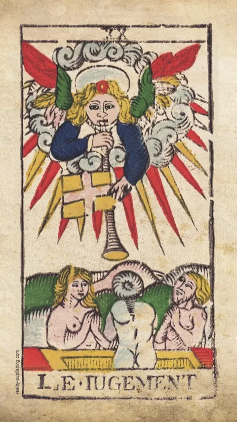 O Julgamento, carta XX do Tarot de Marselha